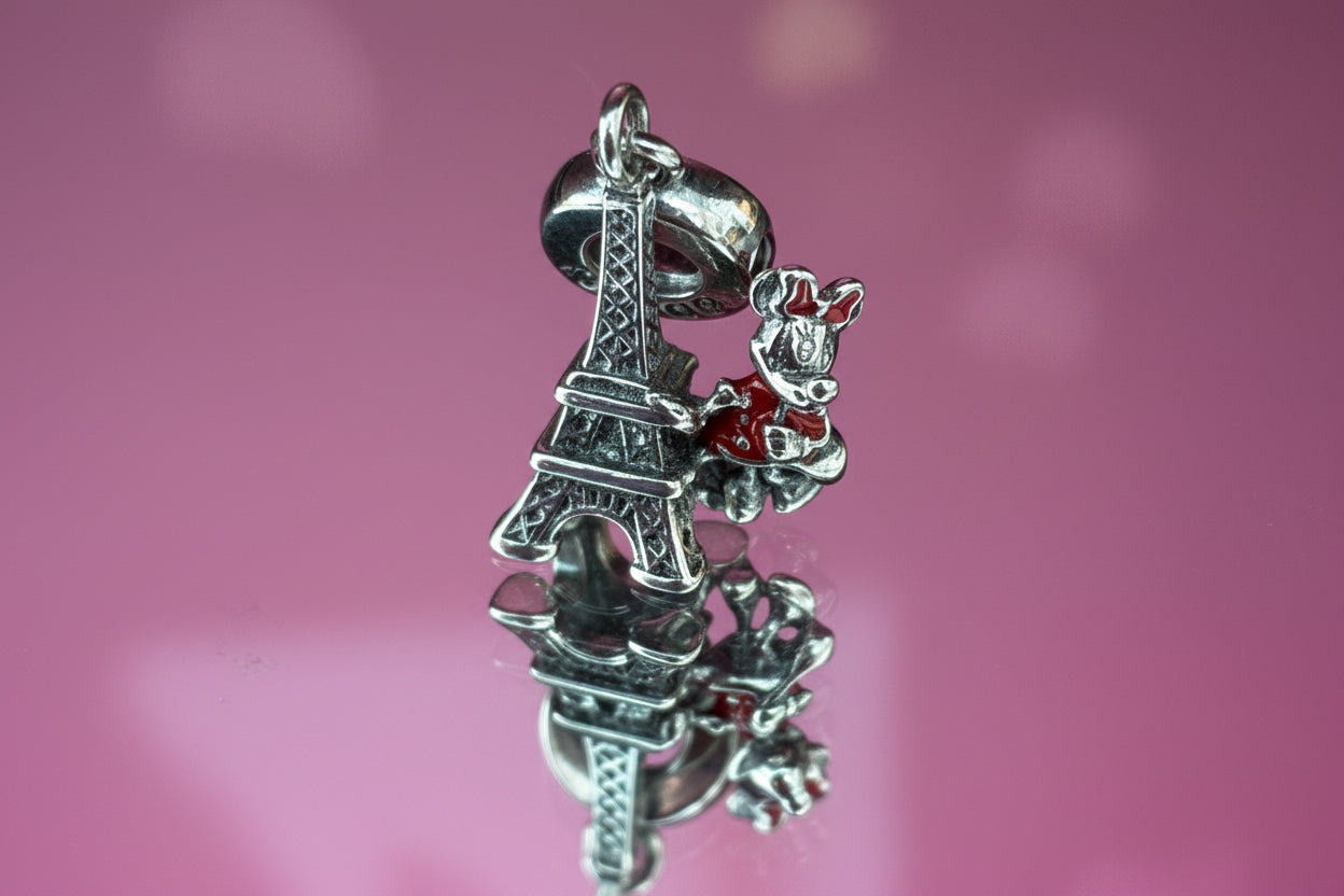 Disney Inspired Parisian Minnie Dangle Charm