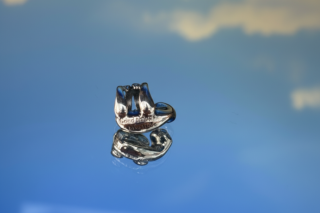 Cute Sleeping Sloth Bead Charm – 925 Silver Plated