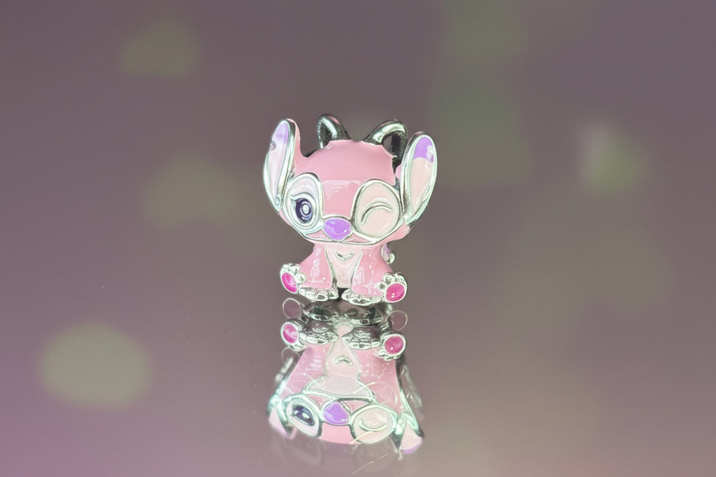 Disney Inspired Angel from Lilo and Stitch Bead Charm – 925 Silver Plated