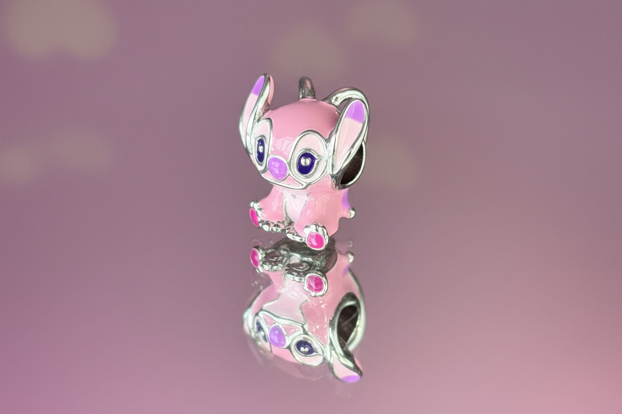 Disney Inspired Angel from Lilo and Stitch Bead Charm – 925 Silver Plated