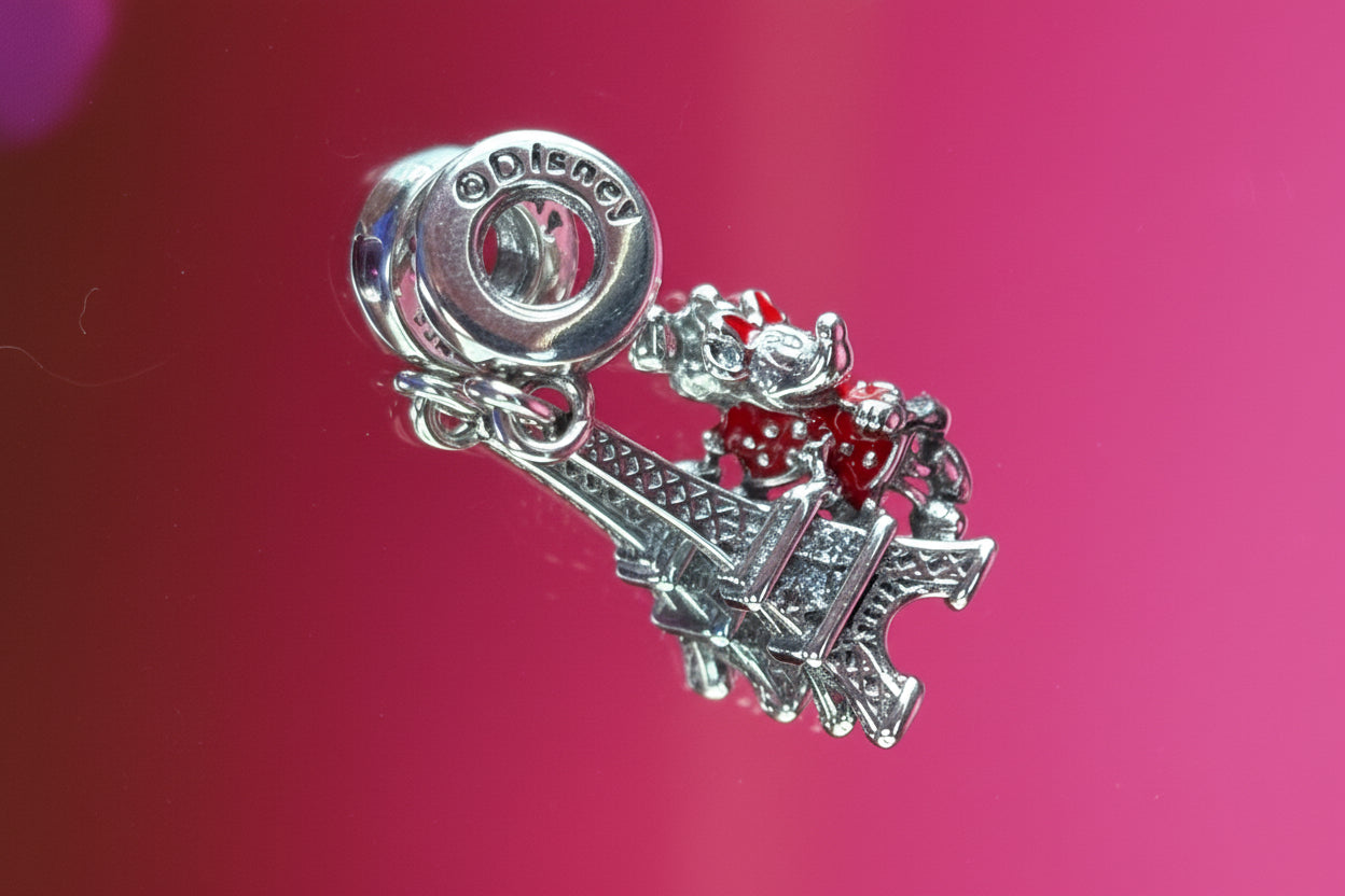 Disney Inspired Parisian Minnie Dangle Charm