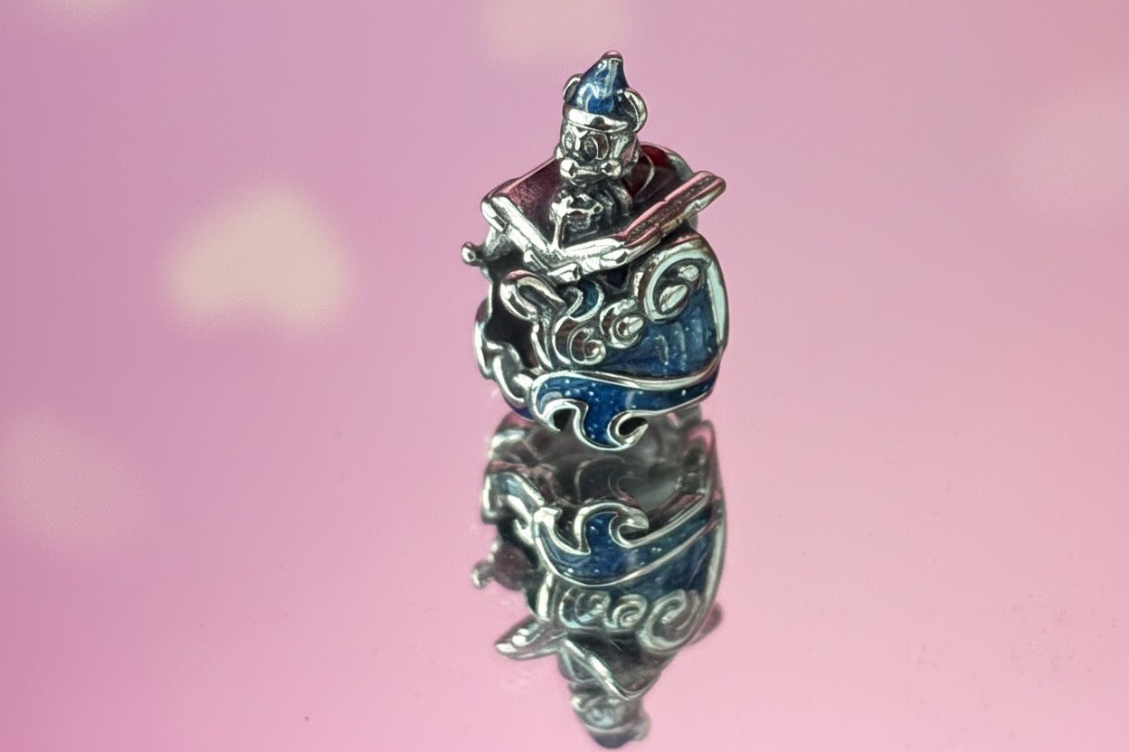 Disney Inspired Sorcerer Magic Mickey Charm