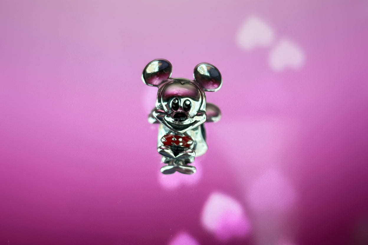 Disney Inspired Classic Mickey Red shorts Charm