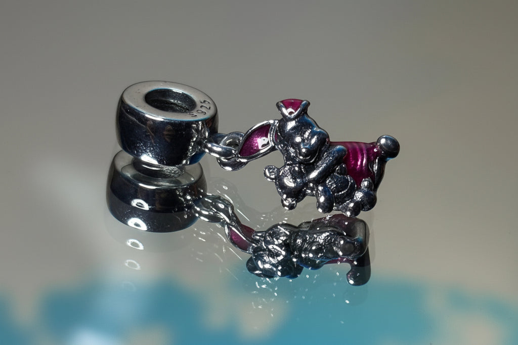 Disney Inspired Pooh & Piglet Sweet Hug Dangle Charm