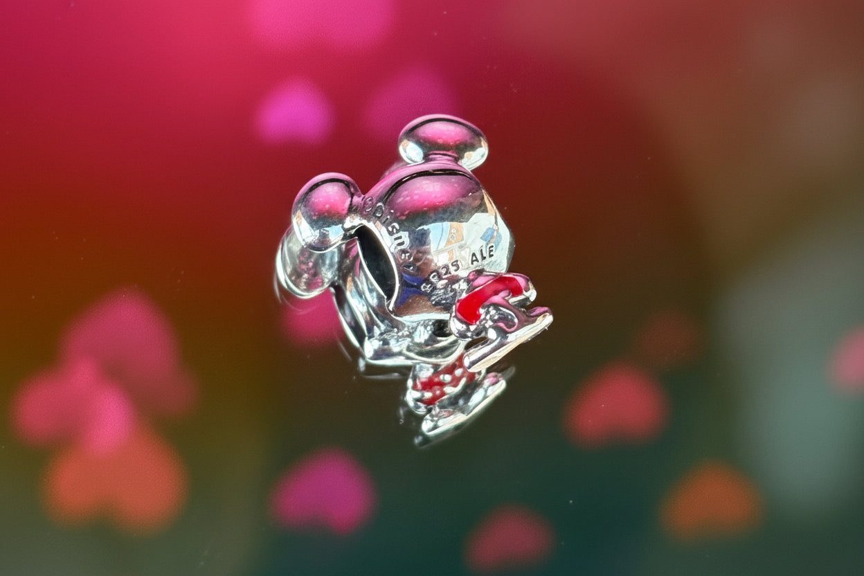 Disney Inspired Classic Mickey Red shorts Charm