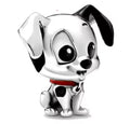 Disney Inspired Dalmatian Puppy Charm – 925 Silver Plated Bead