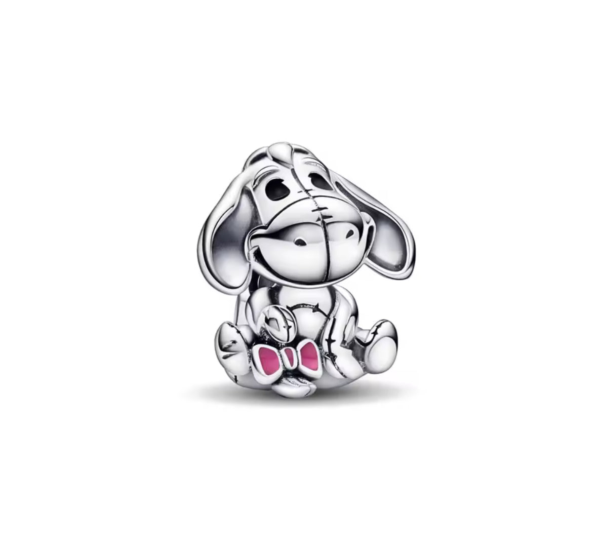 Disney Inspired Eeyore Sweet Moments Charm – 925 Silver Plated Bead