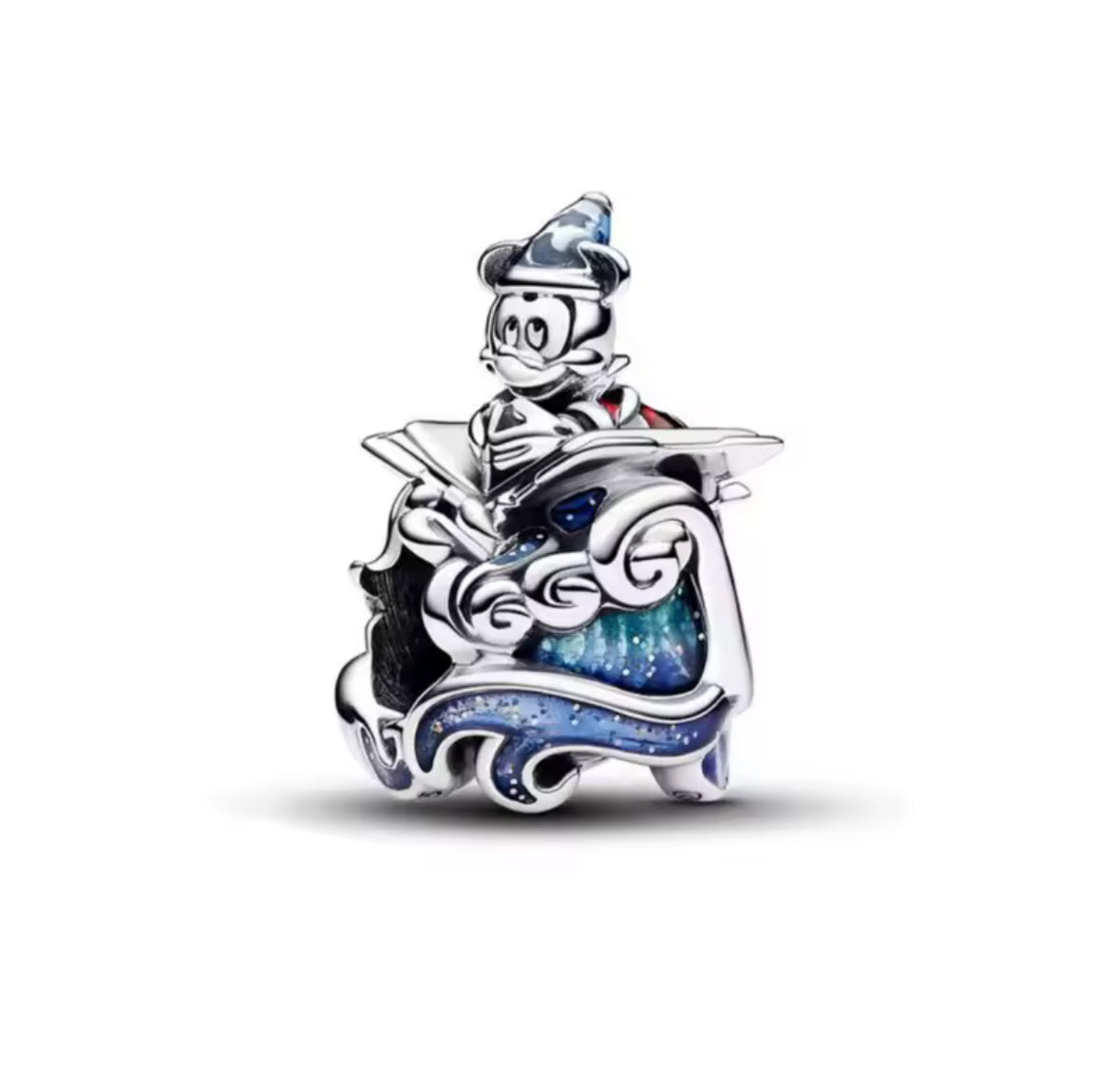 Disney Inspired Sorcerer Magic Mickey Charm