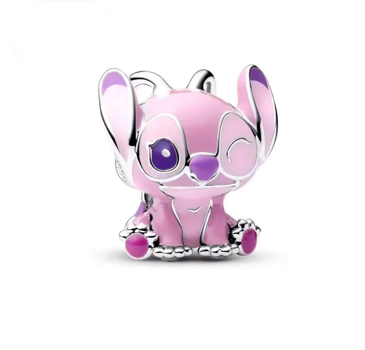 Disney Inspired Angel from Lilo and Stitch Bead Charm – 925 Silver Plated