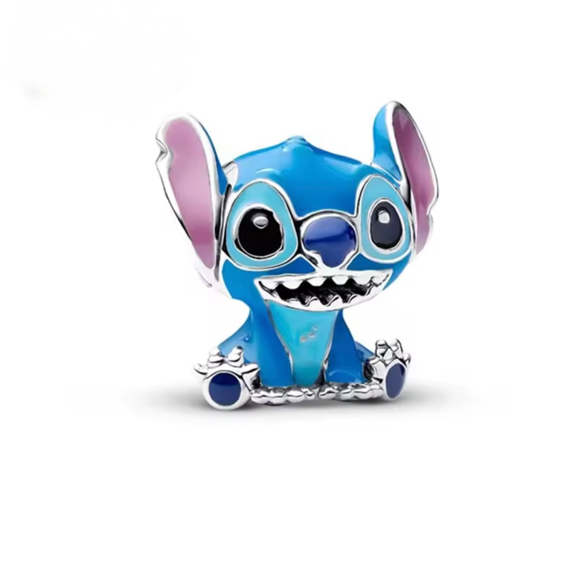 Disney Inspired Stitch Bead Charm – 925 Silver Plated